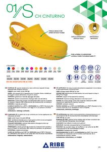 zoccolo sterilizzabile chiuso 01/s cinturino