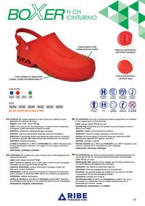 zoccolo sterilizzabile traspirante boxer