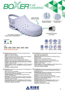 zoccolo sterilizzabile aperto boxer con puntale