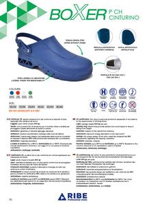 zoccolo sterilizzabile chiuso boxer con puntale